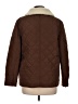 Talbots 100% Polyester Argyle Brown Coat Size M - photo 2