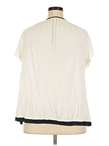 Lucky Brand Short Sleeve Blouse (view 2)