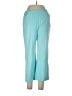 Talbots Stripes Teal Casual Pants Size 12 - photo 1