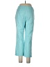 Talbots Stripes Teal Casual Pants Size 12 - photo 2