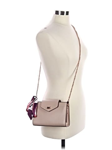 MICHAEL Michael Kors Leather Crossbody Bag (view 2)
