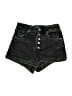 Zara Black Denim Shorts Size EU 34 / US 4 - photo 1