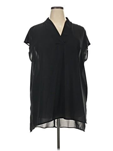 ELOQUII Short Sleeve Blouse (view 1)
