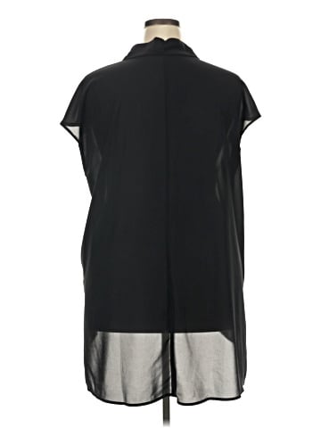 ELOQUII Short Sleeve Blouse (view 2)