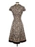 Alex Marie Animal Print Brown Casual Dress Size 2 - photo 2