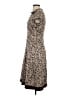 Alex Marie Animal Print Brown Casual Dress Size 2 - photo 5