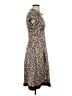 Alex Marie Animal Print Brown Casual Dress Size 2 - photo 4