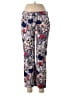 Express Outlet Paisley Blue Casual Pants Size 6 - photo 1