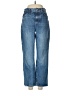 Express 100% Cotton Blue Jeans Size 6 - photo 1