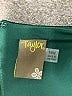 Taylor Solid Teal Black Cocktail Dress Size 14 - photo 7