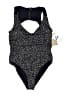 Nike Stars Black One Piece Swimsuit Size M - photo 1