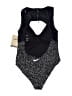 Nike Stars Black One Piece Swimsuit Size M - photo 2