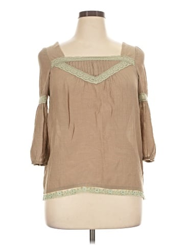 Sylvie & Mado 3/4 Sleeve Blouse (view 1)
