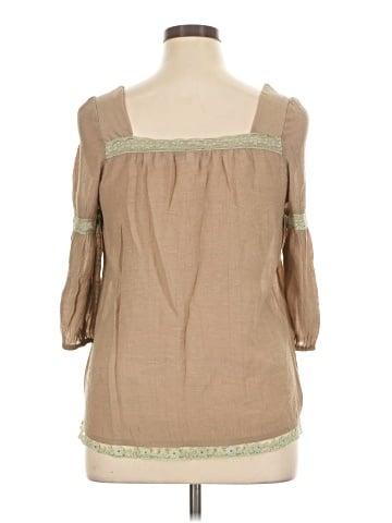 Sylvie & Mado 3/4 Sleeve Blouse (view 2)