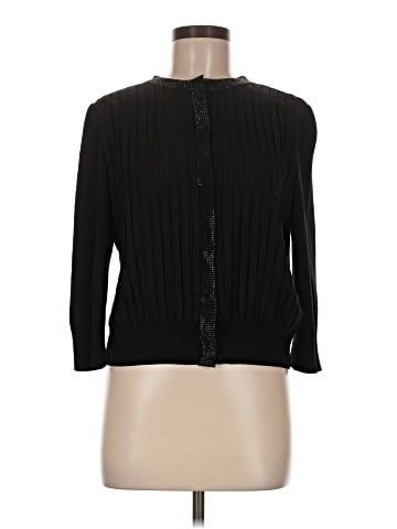 St. John Silk Cardigan (view 1)