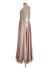 Xscape 100% Polyester Tan Brown Cocktail Dress Size 10 (petite) - photo 5
