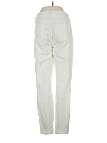 Madewell 9" High-Rise Skinny Jeans in Pure White (view 2)