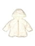 First Impressions 100% Polyester Ivory Snow Jacket Size 3-6 mo - photo 1