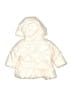 First Impressions 100% Polyester Ivory Snow Jacket Size 3-6 mo - photo 2