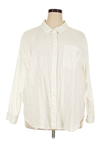 H&M Long Sleeve Button-Down Shirt (view 1)
