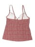 Lands' End Print Red Swimsuit Top Size 4 - photo 2