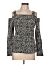 MICHAEL Michael Kors Black Long Sleeve Top Size L - photo 1