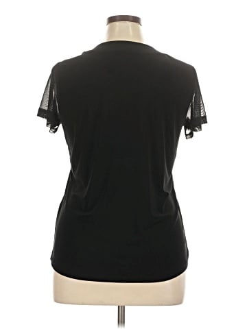 NY Collection Short Sleeve Top (view 2)