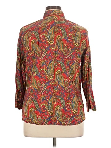 Lauren by Ralph Lauren Long Sleeve Button-Down Shirt (view 2)