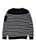 H&M 100% Cotton Stripes Blue Pullover Sweater Size 12 - 14 - photo 2