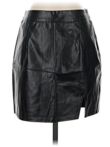 Lulus Faux Leather Skirt (view 1)