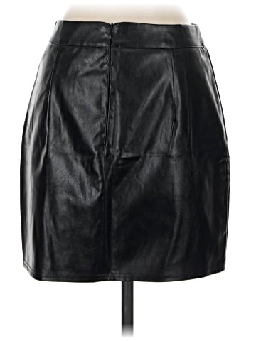 Lulus Faux Leather Skirt (view 2)