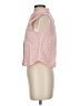 Elodie 100% Cotton Polka Dots Pink Sleeveless Button-Down Shirt Size S - photo 5