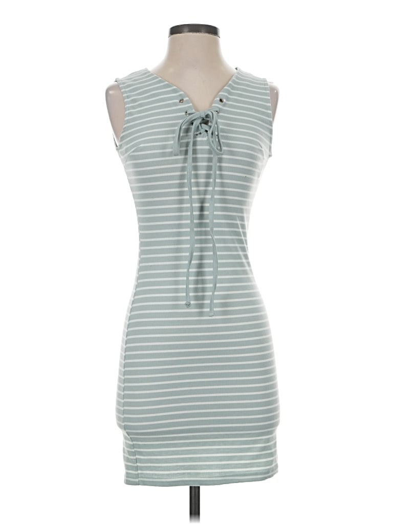 Pre-owned Exist Casual Dress In Teal