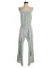 Abbeline Solid Green Jumpsuit Size S - photo 1