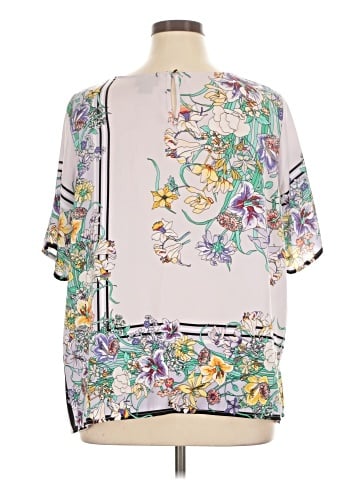 Liz Claiborne Short Sleeve Blouse (view 2)