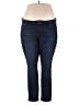 Old Navy Solid Blue Jeans Size 18 - photo 1