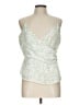 Leith 100% Polyester Green Sleeveless Blouse Size L - photo 1