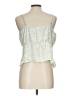 Leith 100% Polyester Green Sleeveless Blouse Size L - photo 2