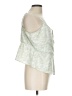 Leith 100% Polyester Green Sleeveless Blouse Size L - photo 4