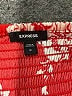 Express 100% Polyester Red Short Sleeve Blouse Size M - photo 7