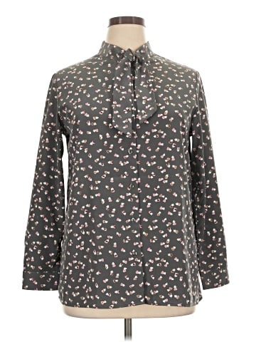 Uniqlo Long Sleeve Blouse (view 1)