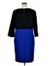 Old Navy Color Block Blue Casual Dress Size XL - photo 2