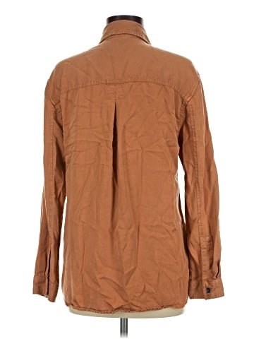 American Eagle Outfitters Long Sleeve Button-Down Shirt (view 2)