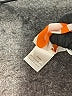 Moonlight 100% Polyester Orange Short Sleeve Blouse Size L - photo 8