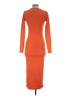 Missguided Orange Cocktail Dress Size 4 - photo 2