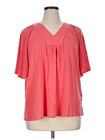 D&Co. Short Sleeve Blouse (view 1)
