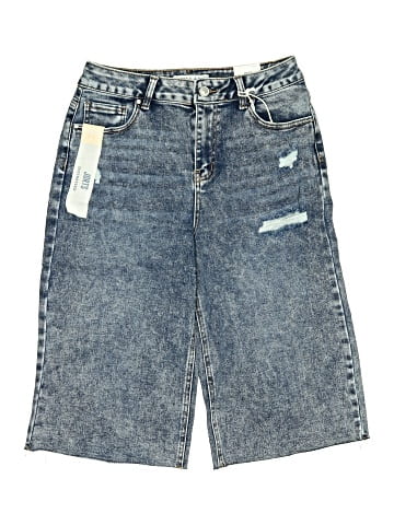 Wax Jean Denim Shorts (view 1)