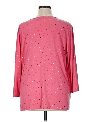 Susan Graver 3/4 Sleeve Top (view 2)