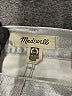 Madewell 100% Cotton Metallic Silver Jeans Size 25 waist - photo 7