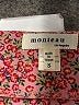 Monteau 100% Polyester Floral Red Casual Dress Size S - photo 4
